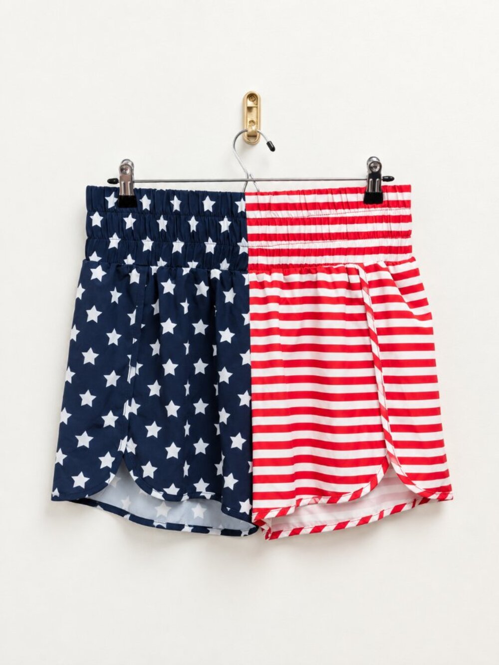 Pink Lily USA Flag Shorts
